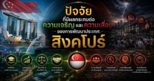 ปัจจัยที่มีผลกระทบต่อความเจริญและความเสื่อมของการพัฒนาประเทศ: สิงคโปร์ 1 24624867294862
