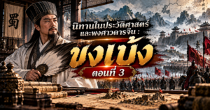 นิทานในประวัติศาสตร์และพงศาวดารจีน : ขงเบ้ง ตอนที่ 3 1 Zhuge Liang Strategy Amidst the Mist 1