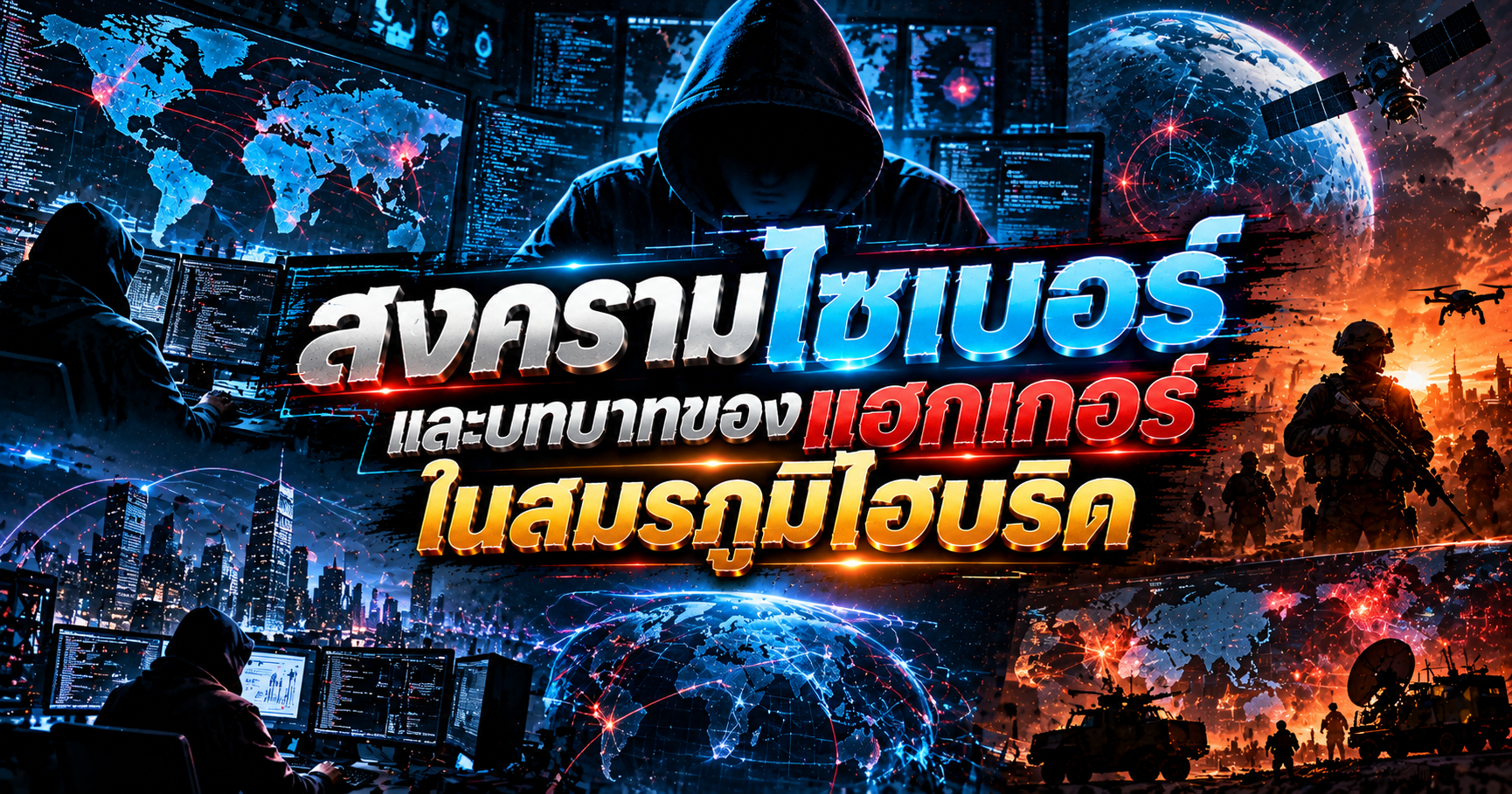 สงครามไซเบอร์ในสมรภูมิไฮบริด